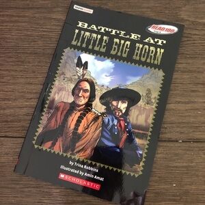 Battle at Little Big Horn Graphic Novel paperback book Read180 stage B